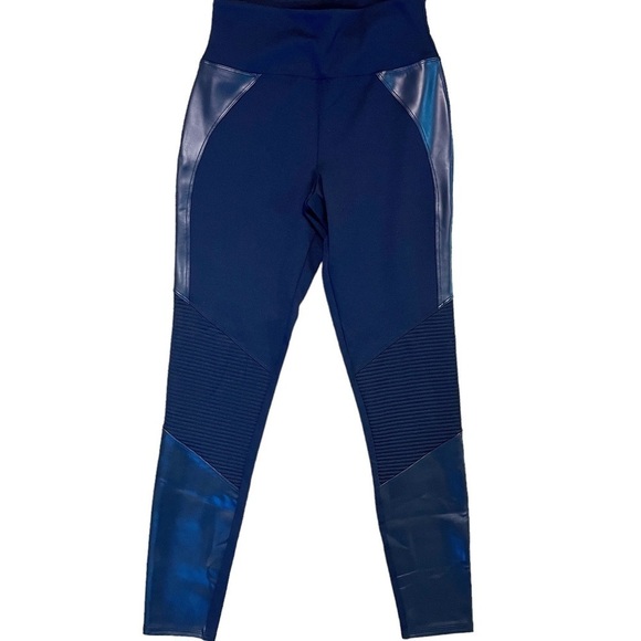 Assets by SPANX NEW Moto Shaping Leggings Size Medium in Black - Picture 2 of 16